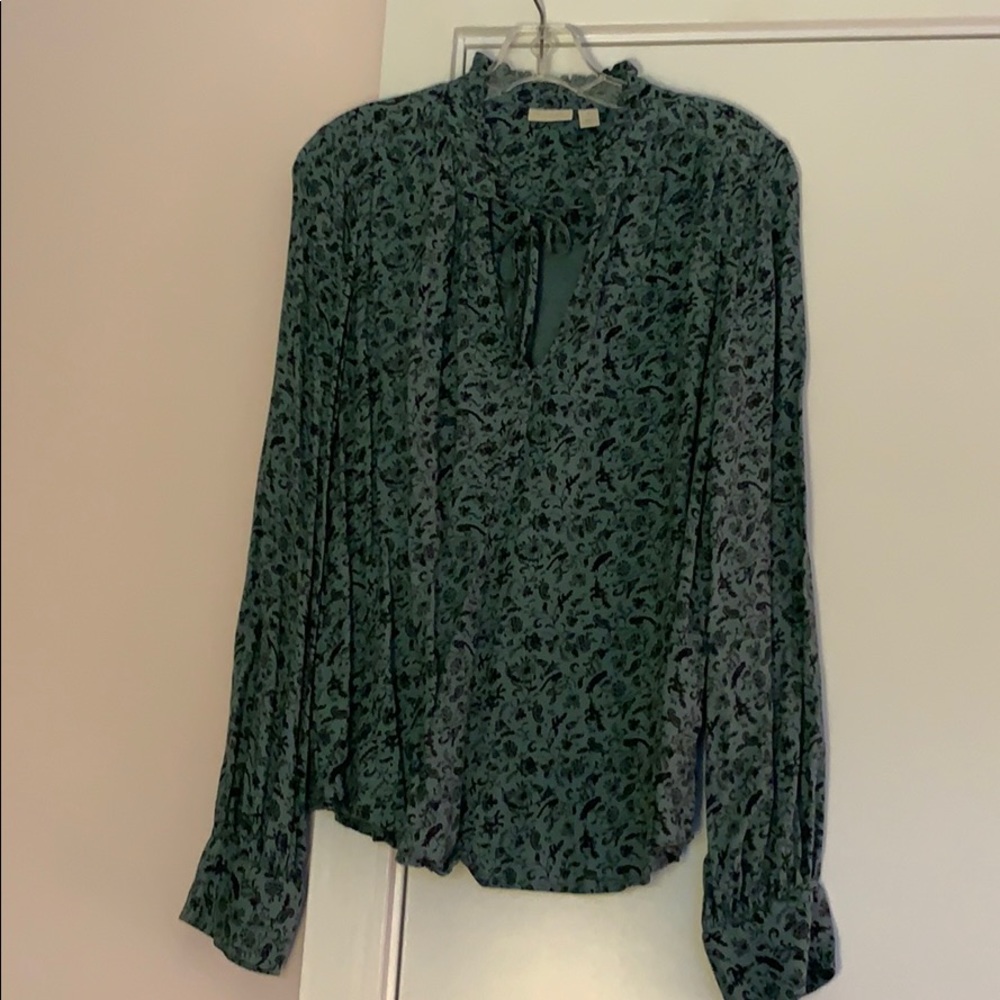 Long sleeve blouse